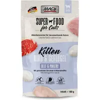 Macs kittenvoer rund & gevogelte - superfood voor kitten 6 x 100g