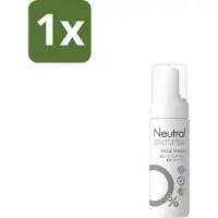 Neutral 1 x – Gezichtsreiniging – Face Wash 0% Parfumvrij – 150 ml - Gevoelige Huid - Gezichtsreiniger - Milde Reiniging - Glycerine - Crème Verwijderen
