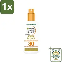 Garnier 1 x - Ambre Solaire - Ideal Bronze - Zonnebrandspray - SPF 30 - 200 ml- Zonbescherming - Bruining - Zonnebrand - SPF 30 - Huidbescherming