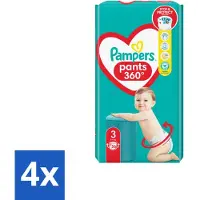 Pampers – Luierbroekjes – Pants Maat 3 – 56 Luiers - Voordeelverpakking - 4 stuks