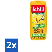 Tahiti – Douchegel – Vanille - 315 ml - Voordeelverpakking - 2 stuks
