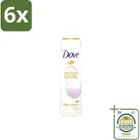 Dove - Deodorant - Spray Clean Touch - Zachte geur en verzorging - 150 ml - Voordeelverpakking - 6 stuks - Anti-transpirant - Zweet en geur bescherming