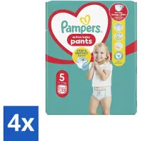 Pampers – Luierbroekjes – Baby Dry Pants Maat 5 – 22 Luiers - Voordeelverpakking - 4 stuks