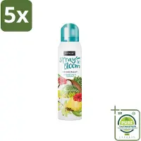 Sence 5 x - Tropical Joy & Coconut - Deodorant - Exotisch - 150 ml - Grootverpakking - Kokos Geur - Tropisch Fruit - Exotische Geur - Deodorant - Frisheid