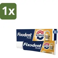 Fixodent 1 x Kleefpasta Plus Dual Power 40 gr - Kleefpasta Kunstgebit - Onverslaanbare Bijtkracht - Kunstgebit Fixatie - Bijtkracht Kunstgebit - Kunstgebit Comfort
