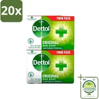 Dettol 20 x - Zeeptablet - Origineel - Antibacterieel - 2x 100g Zeeptabletten - Grootverpakking - Handzeep - Antibacterieel - Hygiëne - Handwas - Zeeptablet