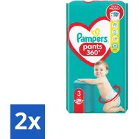 Pampers – Luierbroekjes – Pants Maat 3 – 56 Luiers - Voordeelverpakking - 2 stuks