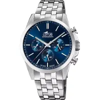 Lotus Analoog horloge blauw