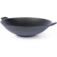 Artemis Gietijzeren Wokpan 30 cm - Perfect voor Aziatische Gerechten