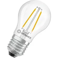 Ledvance LED Classic P45 Filament Kogellamp E27 - 1W 136lm 2700K 230V - Ø45mm - Compacte LED Lamp - Geschikt voor Nachtlamp