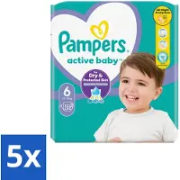 Pampers – Luiers – Active Baby Maat 3 (6-10 kg) – 90 Luiers - Bulkverpakking - 5 stuks