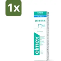 Elmex 1 x Tandpasta Sensitive Gentle White 75 ml - Tandpasta - Mondhygiëne - Tanden - Tandvlees - Glimlach