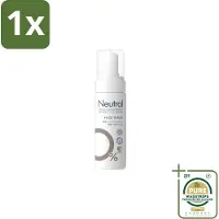 Neutral 1 x – Gezichtsreiniging – Face Wash 0% Parfumvrij – 150 ml- Gevoelige Huid - Gezichtsreiniger - Milde Reiniging - Glycerine - Crème Verwijderen
