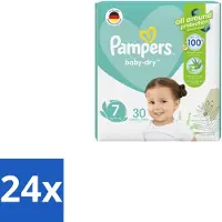 Pampers – Luiers – Active Baby Dry Maat 7 – 30 Luiers - Voordeelverpakking - 24 stuks