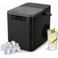 Amiko ICEMAKER-1200 IJsblokjesmachine - 12 kg/24 uur - Eerste ijs in 8-10 min - 1.1L watertank - Compact