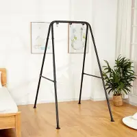 Famanu – Opvouwbare hangmatstandaard, draagbare hangmatstoel standaard, heavy-duty opvouwbaar hangmatframe voor binnen of buiten in de tuin, eenvoudig te monteren (hangmatstoel niet inbegrepen
