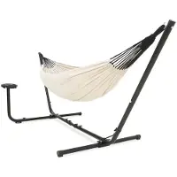 Famanu – Hangmat met standaard en tafel voor tuin en camping