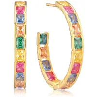 Sif Jakobs JEWELLERY ROCCANOVA CIRCOLO GRANDE EARRINGS SJ-E42273-XCZ-YG.