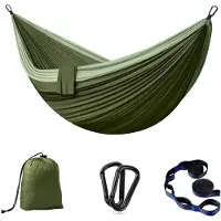 Famanu – Outdoor hangmat voor 2 personen, afmetingen 300 x 200 cm, ultralicht