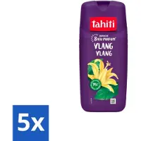 Tahiti – Douchegel – Ylang Ylang - 315 ml - Bulkverpakking - 5 stuks