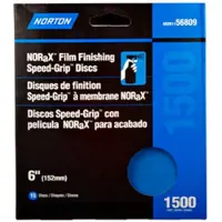 Norton NORaX 15 Schuurschijven - 6" (152 mm) - 1500 Grit - Geschikt voor Automotive branche