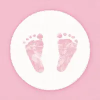 Ambiente Lunch Servetten – Baby Steps Girl (2 pakken)