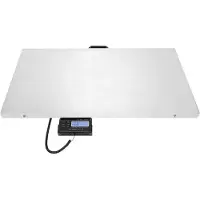 Happiq Huisdierweegschaal - Dierenweegschaal - Tot 300 kg - Voor Honden & Katten - Digitaal met LCD-Scherm - Batterij & Plug-in