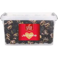 Côte d'Or Chokotoff "je t'aime" - pure chocolade met toffee - 3000g