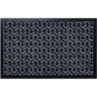 Dywany Łuszczów Universele Deurmat Dunlop 40x60 cm - Antislip PVC - Grijs