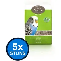 Deli Nature 5x - Premium parkieten 1kg - Vogelvoer - 1 kg