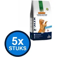 BF Petfood 5x Biofood - kattenbrokjes 3-mix 2kg - Kattenvoer - 2 kg