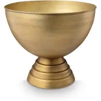 Vtwonen - Coupe - Metaal - Goud - 35x30 cm