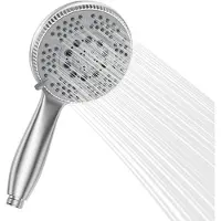 Markenlos – Handdouche douchekop met 5 straalsoorten, waterbesparend, ideaal voor een efficiënte douche-ervaring