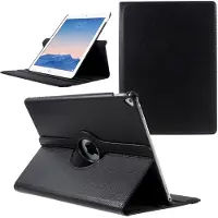 Eforyou Geschikt voor iPad pro 12.9 (2017) hoes 360 graden flip case - zwart