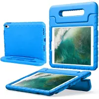 WISEQ - Tablet Hoes 11 inch Kind - Blauw - iPad Beschermhoes - Geschikt Voor Apple iPad Hoes 10e generatie en iPad Hoes 11 inch 2025