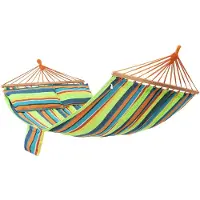 Famanu – Outdoor hangmat voor meerdere personen, draagbaar en ademend, 210 x 150 cm, tot 300 kg belastbaar, ideaal voor tuin