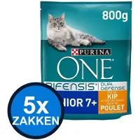 Purina One 5x - Senior Kip - Kattenvoer Droogvoer - 800 g