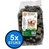 Biofood 5x - 3in1 koekjes kruiden 500gr - Hondenvoer Snacks - 500 g