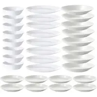 IKEA Servies Set 32 Delen voor 8 Personen - Wit - OFTAST