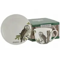 Marco polo Merkloos Porseleinen Kop & Schotel - Uraluil - 280 ml
