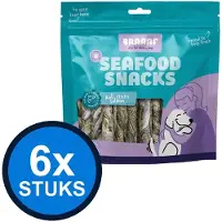 Braaaf 6x Salmon Roll Sticks - Hondensnack - 70g