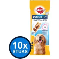 Pedigree 10x - Dentastix Maxi Single 4-pack - Hondensnacks - 154 g