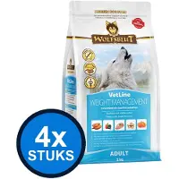 Wolfsblut 4x - VetLine Weight Management - Hondenvoer Droogvoer - 2 kg