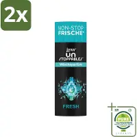 Lenor – Geurbooster – Fresh – 12 Wasbeurten – 160 g - Voordeelverpakking - 2 stuks - Geurbooster wasmachine - Frisheid was