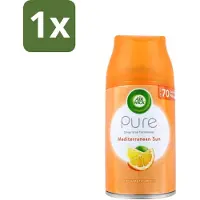 Air Wick 1 x - Luchtverfrisser Navulling - Mediterrane Zon - Automatische Spray - 250 ml - Luchtverfrisser - Geur - Automatische Spray - Navulling - Zon