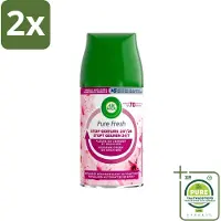 Air Wick Freshmatic Max Pure Fresh Cherry Blossom & Orchid 250 ml - Voordeelverpakking - 2 stuks - Luchtverfrisser - Geurverspreider