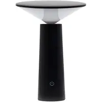 Ancient Wisdom Touch Lamp - Black Mushroom- adjustable - pattern light USB (C) - Rechargable (2000 Watt)