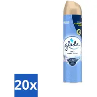 Glade 20 x – Luchtverfrisser Spray – Pure Clean Linen – 300 ml - Voordeelverpakking - 20 stuks