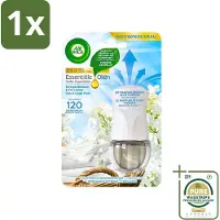 Air Wick 1 x Essential Oils - Elektrische Geurverspreider Starterkit - Sering & Fris Linnen - 19ml- Geurverspreider - Sering En Linnen - Elektrische Geurverspreider - Frisse Geur - Luchtverfrisser