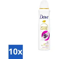 Dove 10 x - Deospray - Acai Bes & Waterlelie - 150 ml - Acai Bes & Waterlelie Deospray - Deospray Oksels - Deodorant Oksels - Geur Oksels - Transpiratie Bescherming